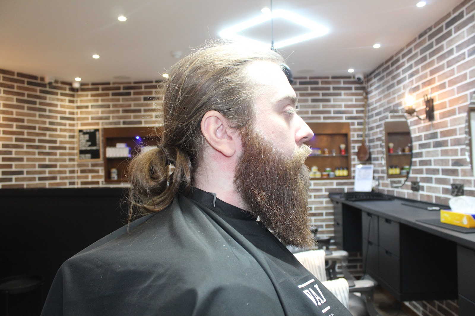Inside The Old Boy barbershop